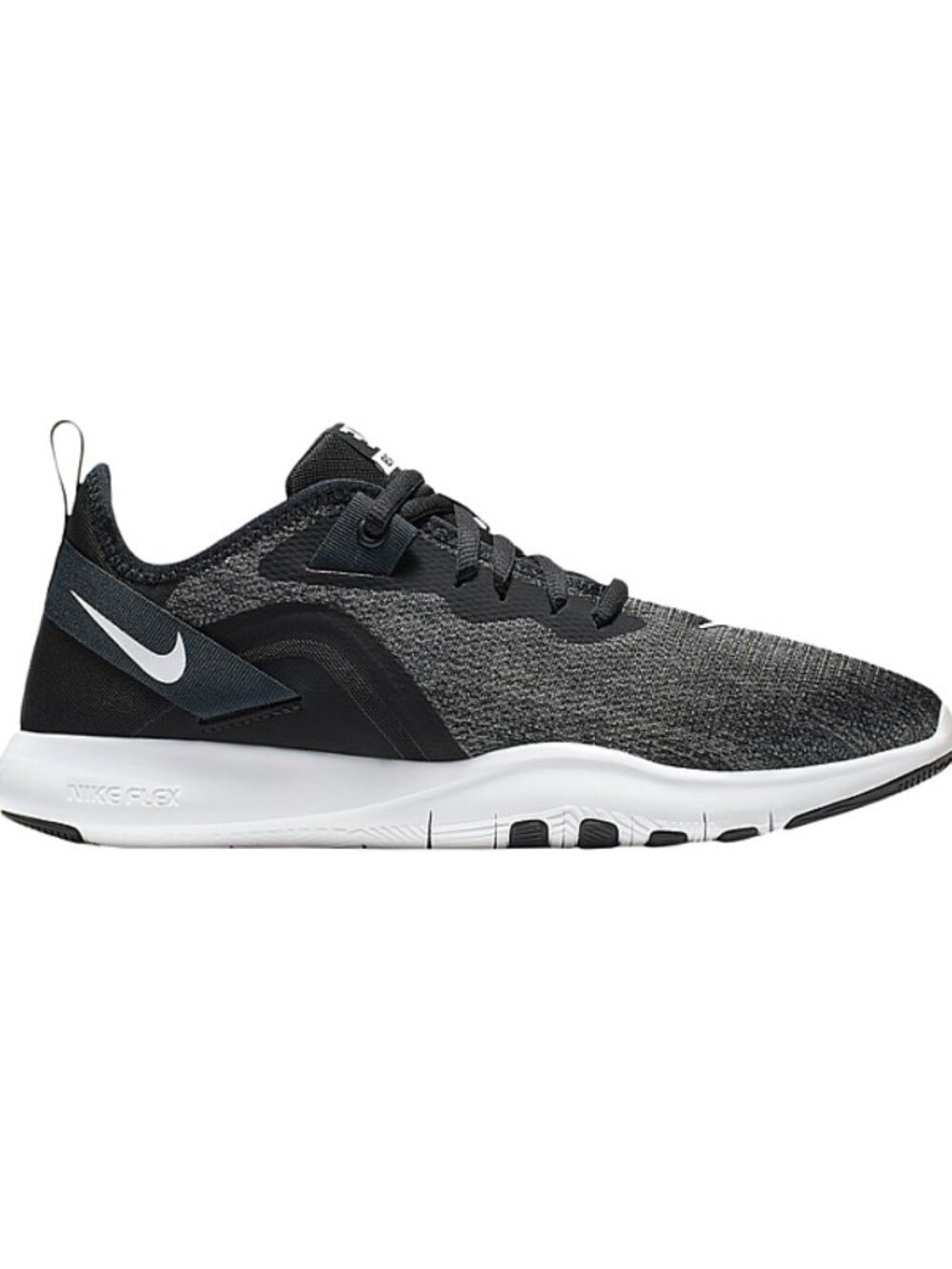 Nike Flex TR 9 Women's Black Anthracite Lace-Up Low Top Sneaker Shoes Size 9.5
